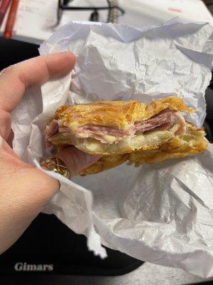 Ham and Cheese croissant