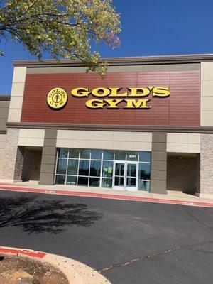 Front of the gym