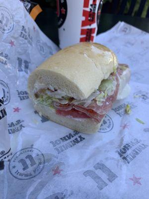 The Vito. Leave bread in and add mayo and Jimmy Peppers, and pure perfection!