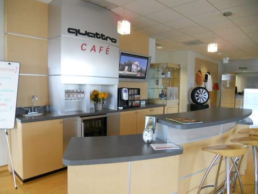 Did all the car shopping quench your thirst? Increase your appetite? Check out our Cafe!