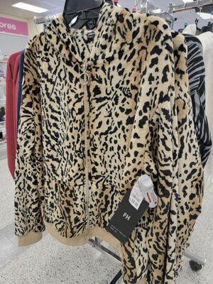 Purchased this velvet leopard sweater for my daughter @ dd's discounts store. I also bought one for myself. $10.