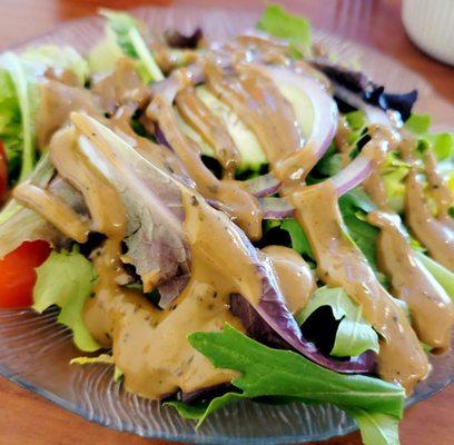 Side Salad with special in-house Italian dressing