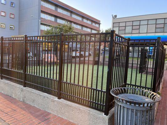 Cute outdoor play area