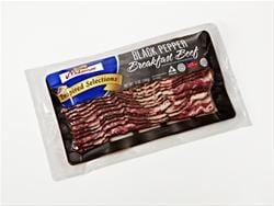 Our Halal Peppered Beef Strips have the same hickory smoked savory flavor as our famous original beef strips