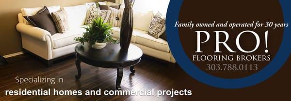 PRO! Flooring Brokers - Specializing in Residential Homes and Commercial Flooring Projects