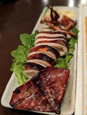 Ika Shioyaki (grilled squid)