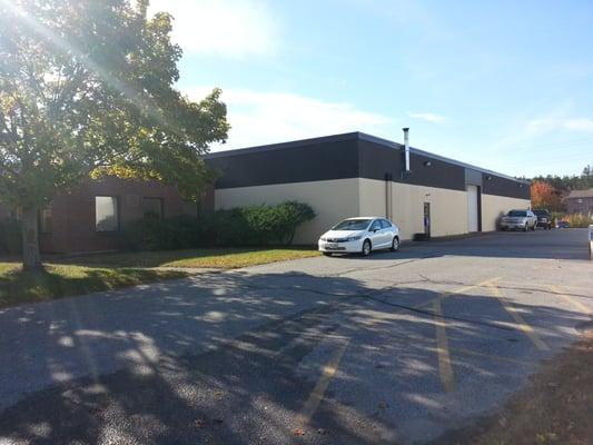 Second building on Right after Citizens Bank