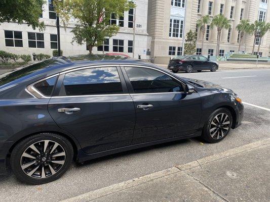 Tinted Nissan Altima