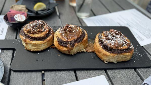 Southern Social "For the Table" Sticky Rolls from Brunch Menu