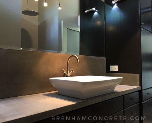 Concrete countertops Brenham, Texas - Superior Concrete & Design