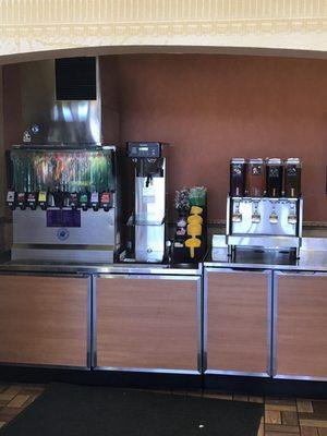 FOUNTAIN DRINK AND TEA STATION