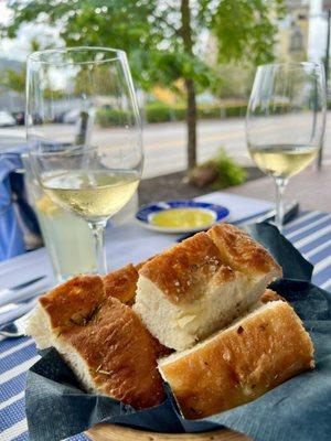 Home made bread loaf