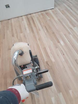 Floor polishing