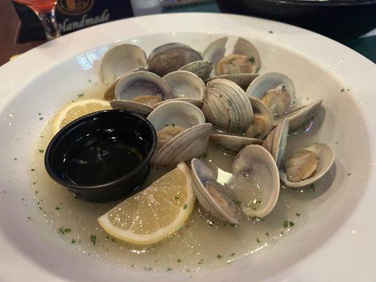 Garlic Olive Oil Clams