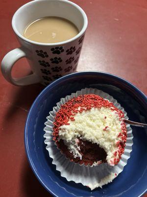 Red velvet cupcake