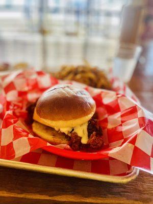 Bacon Jam Fried Chicken Sandwich