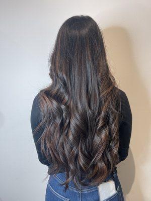 Hand paint balayage (sun-kissed look)