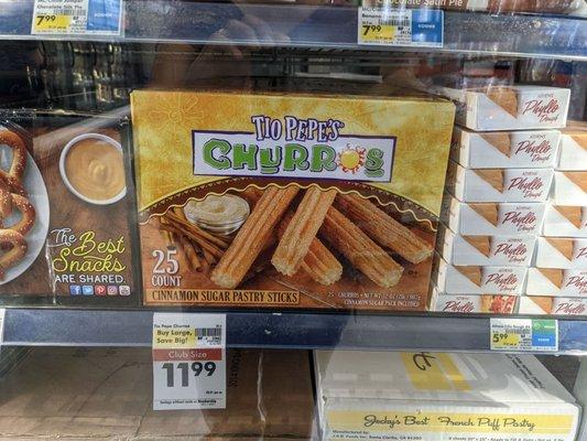 This is the same exact churros you can get at Disneyland. I went to S&F just for this and only this.