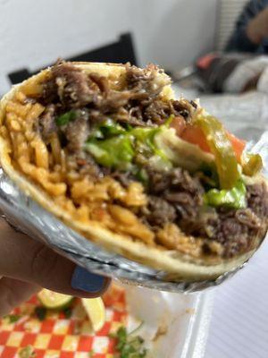 Barbacoa burrito