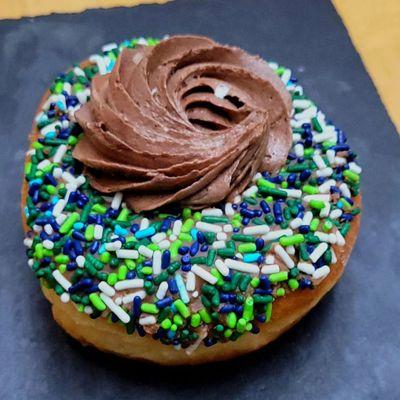 Seahawks donut