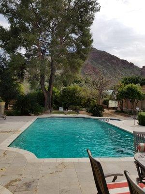 Beautiful Saltwater pool Camelback mountain