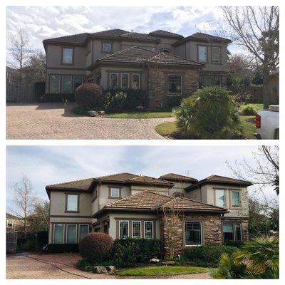 Roof cleaning Houston tx