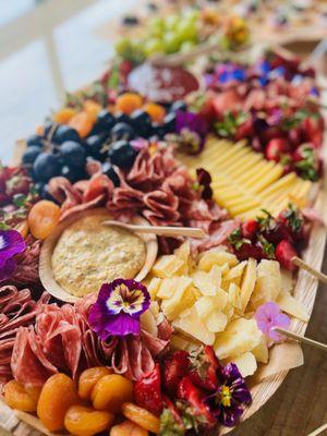 locally sourced cheese & charcuterie board - custom sizes available!