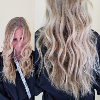 Beautiful Wavy Technique!! Stylist: Tara Lee