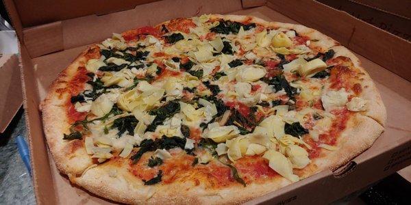 Spinach and artichoke