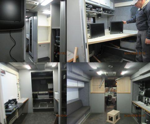 Clovis PD Mobile Command Center Remodel