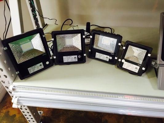 Flood light 10 watts thru 200 watts UL water proof