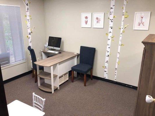 One therapy room in our clinic