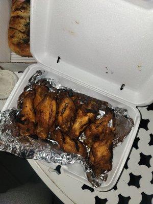 Charboiled wings