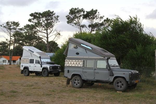 Now that's camping in style.