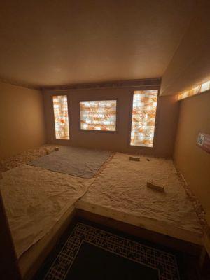 Himalayan salt room!