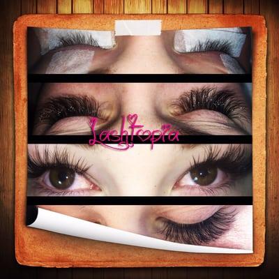 Volume lashes