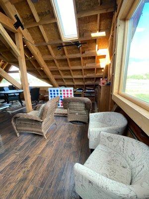 Upstairs indoor play area