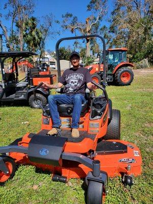 Dean and Cody Egan know how to get the job done. Congratulations on the purchase of your ZD1211-72.  Welcome to the Crystal Family.