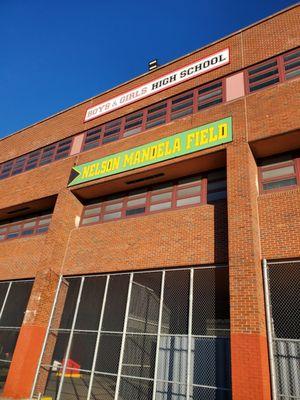 Nelson Mandela Field at Boys & Girls H.S.