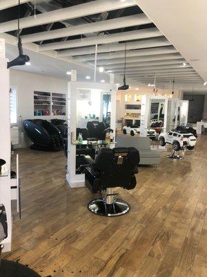 Hair cut area