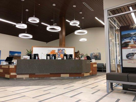 Main lobby where patients check in.