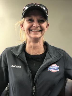 We love our service manager, Kabrina!