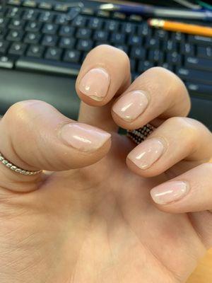 SNS manicure