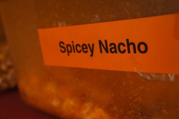 Try the Spicy Nacho...will have the palette going wild!