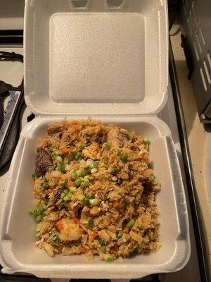 Combo Fried Rice 19 Dollars!