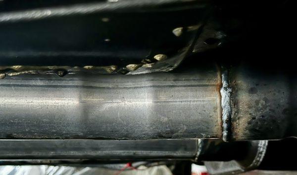 The "straight pipe" section of my exhaust.