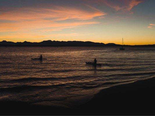 Golden Hour at Golden Gardens.