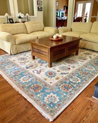 Sultan rug in Living room