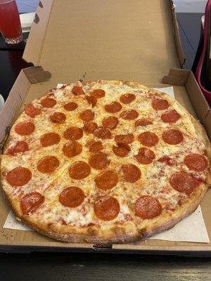 Pepperoni pizza