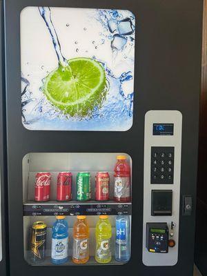 Enjoy a quick treat at The Launderland! Our vending machine has snacks, chocolates, and drinks to keep you refreshed while you do laundry.